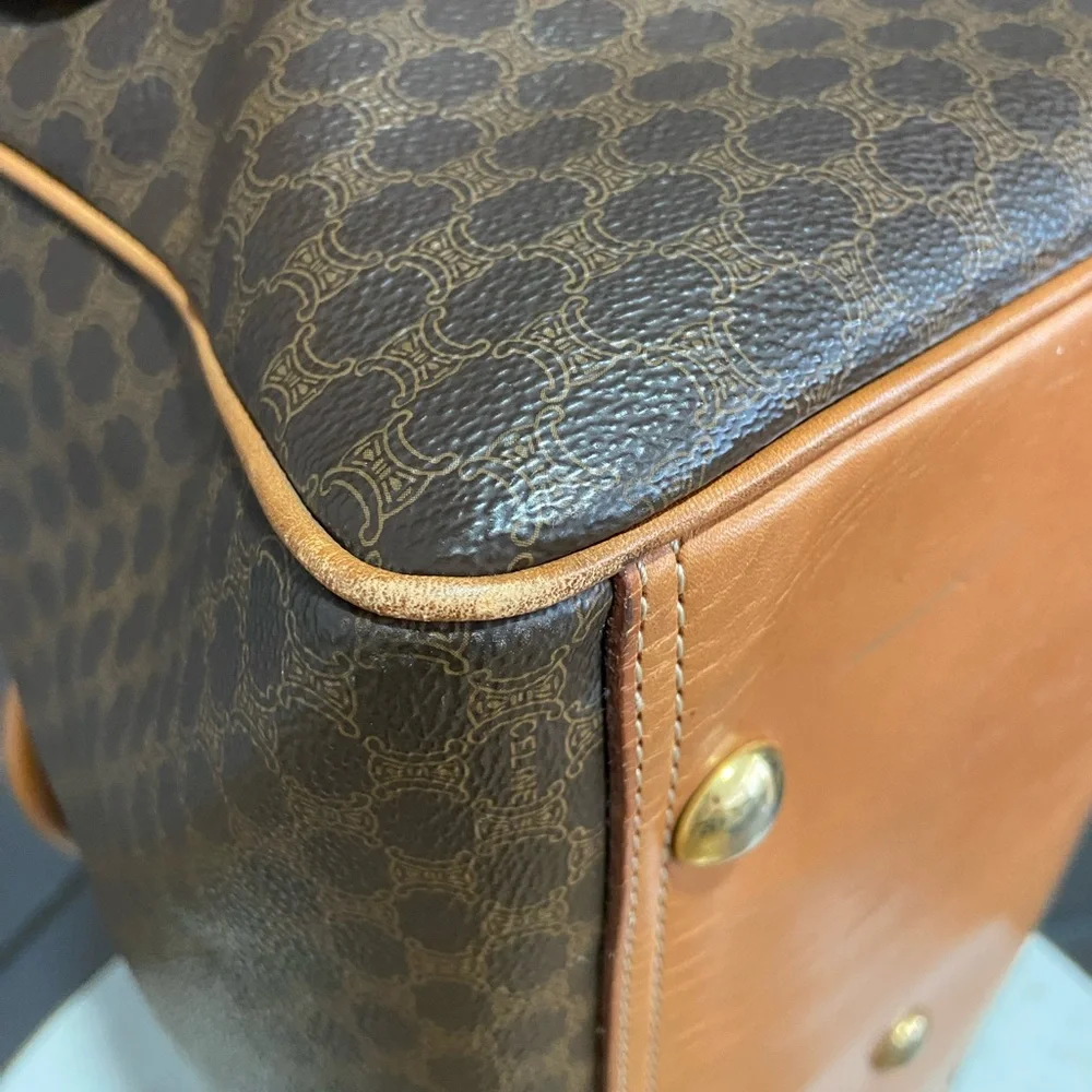 Authentic CELINE Vintage Weekender Travel Bag